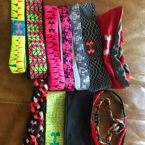 12 under armour headbands